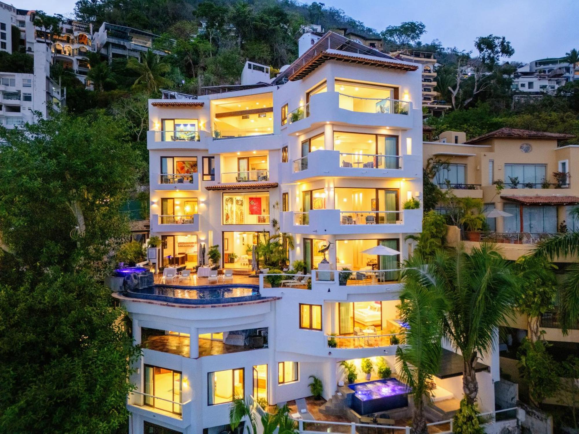 Villa Divina Luxury Boutique - Adults Only 巴亞爾塔港 外观 照片