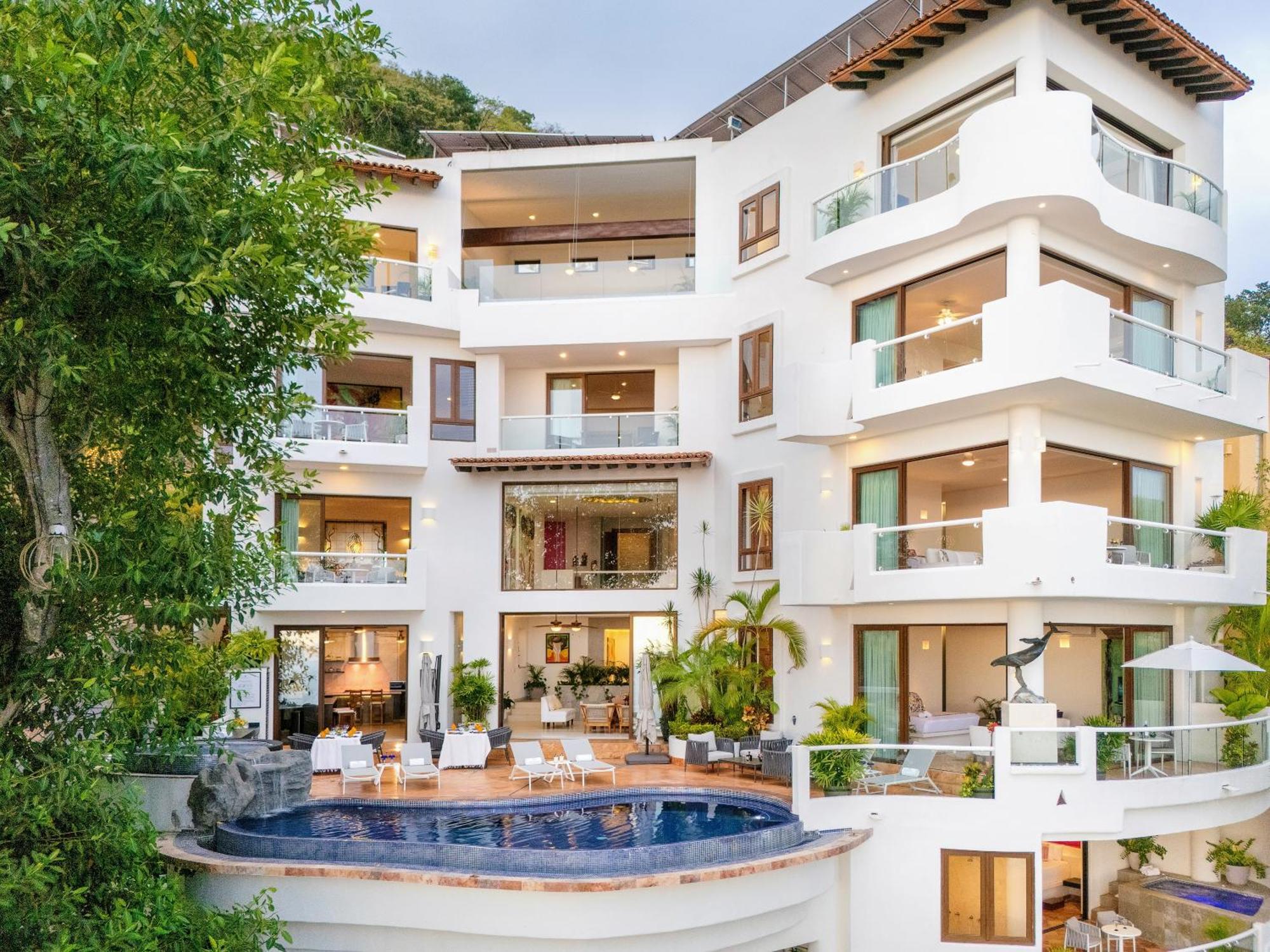 Villa Divina Luxury Boutique - Adults Only 巴亞爾塔港 外观 照片