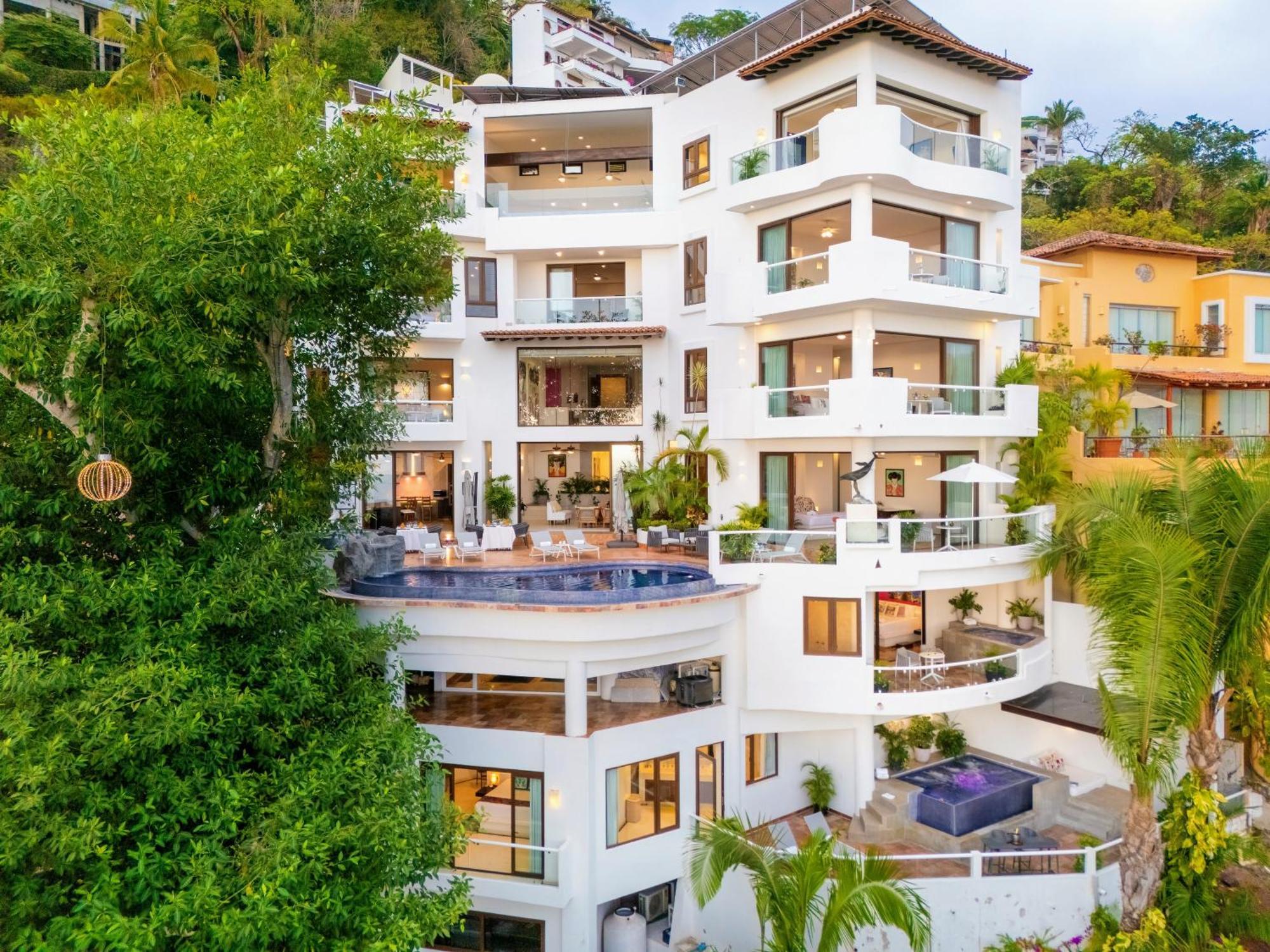 Villa Divina Luxury Boutique - Adults Only 巴亞爾塔港 外观 照片