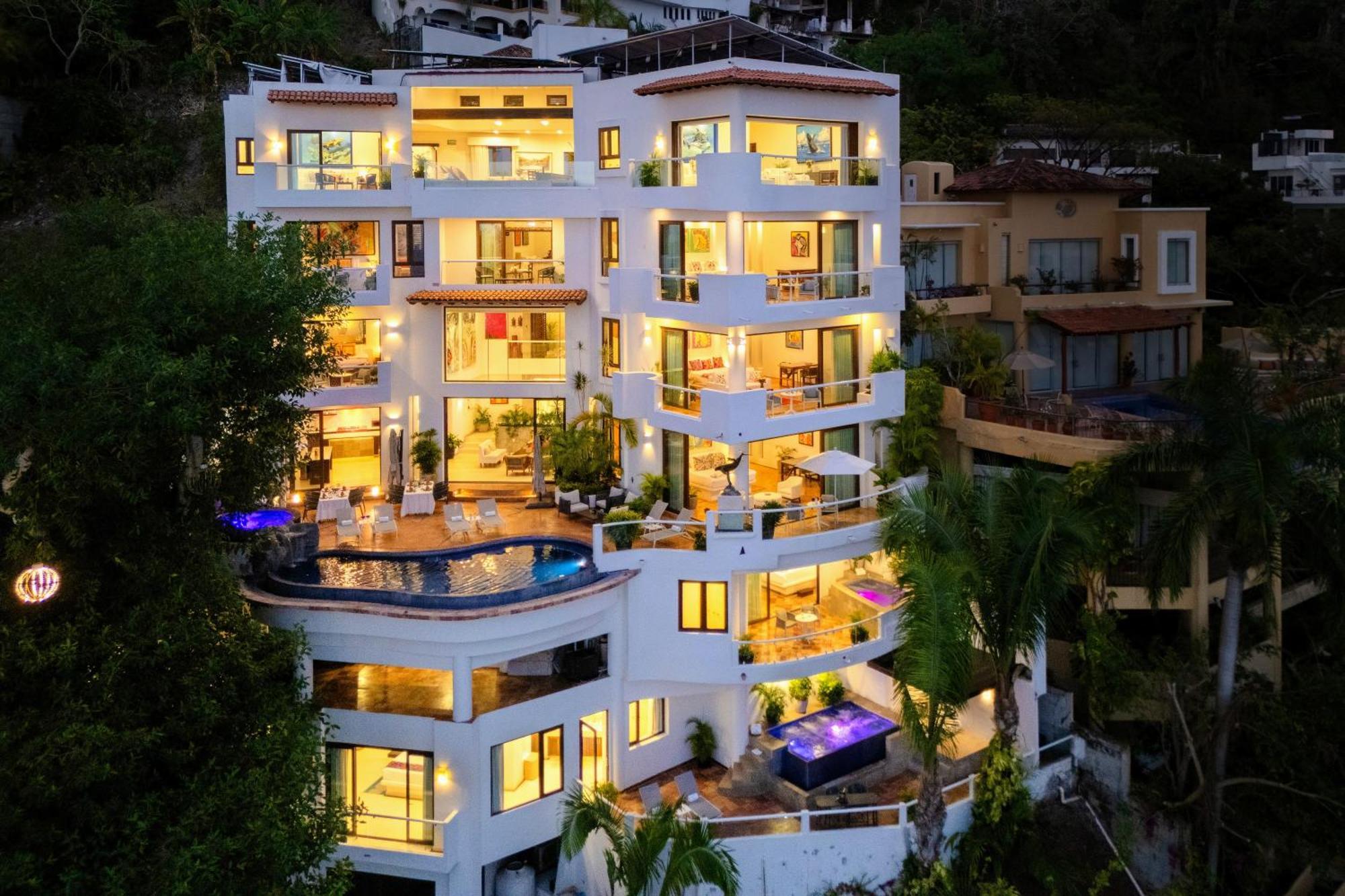 Villa Divina Luxury Boutique - Adults Only 巴亞爾塔港 外观 照片